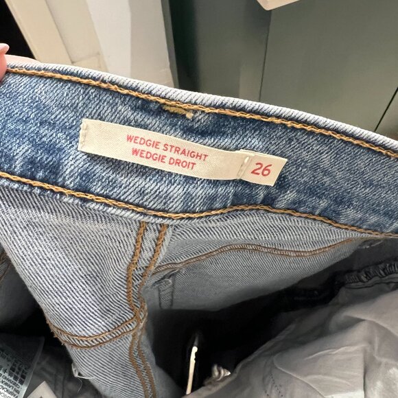 Levis Straight leg jeans - size 26 - Picture 4 of 4